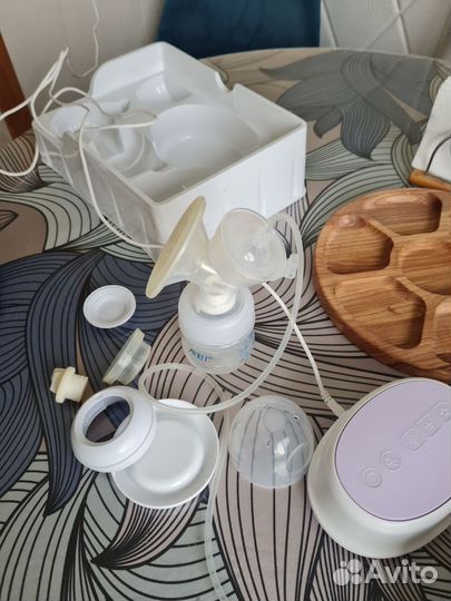 Электронный молокоотсос philips avent