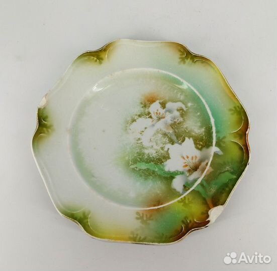 Тарелка фабрики «Т-ва М.С. Кузнецова». До 1917 год