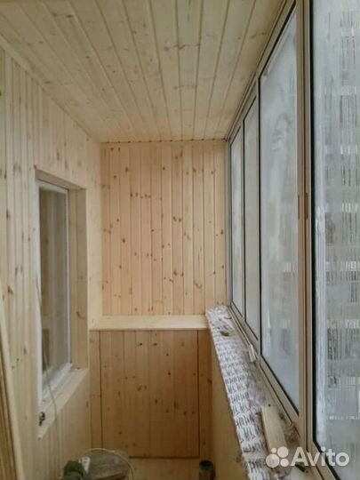 Отделываю балконы,лоджии вагонкой,пвх