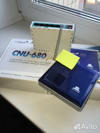 Модем маршрутизатор CNU-680pro для сетей сотовой с