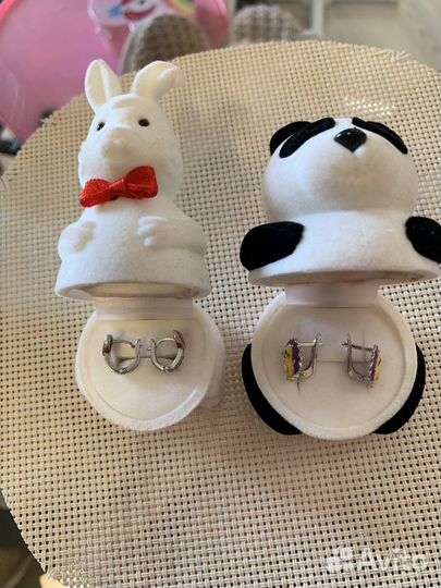 Серьги 925 детские