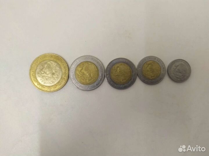 Монеты мексики