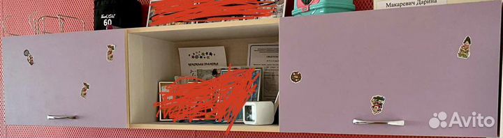 Комплект кровати детские и полка