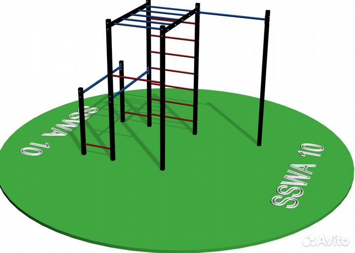 Уличный спортивная площадка