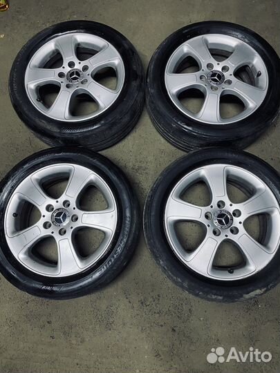 Диски с резиной Mercedes R16 оригинал 5х112