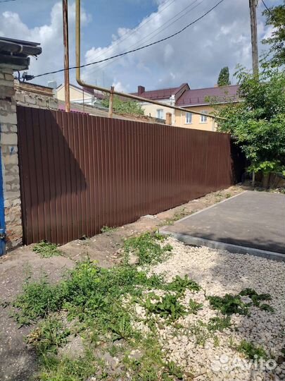 Заборы из профнастила