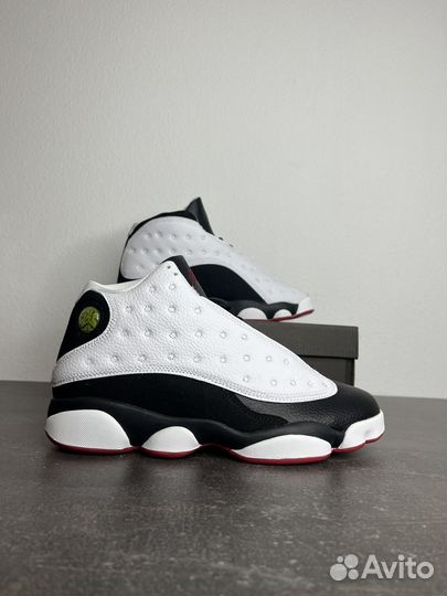 Air jordan 13 retro white black