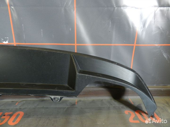 Спойлер бампера заднего - Skoda Octavia A7