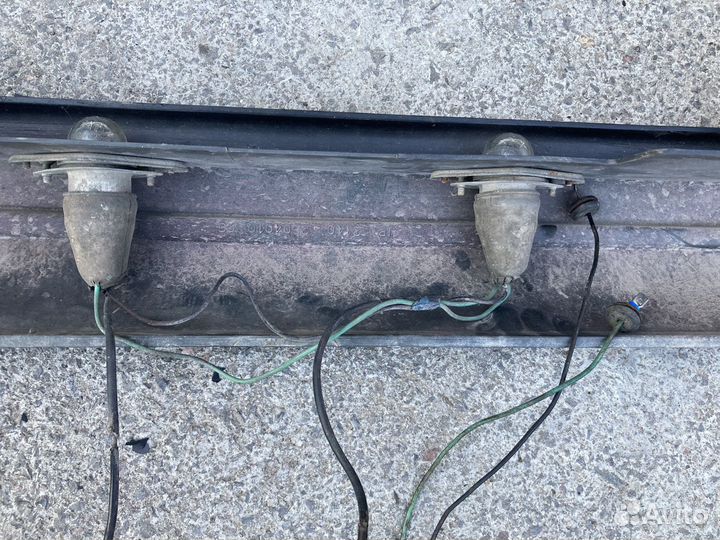 Задний бампер москвич 2140sl