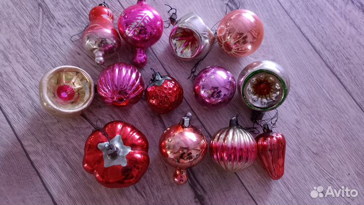 Елочные украшения СССР