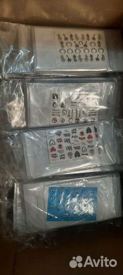 Слайдеры для ногтей, наклейки