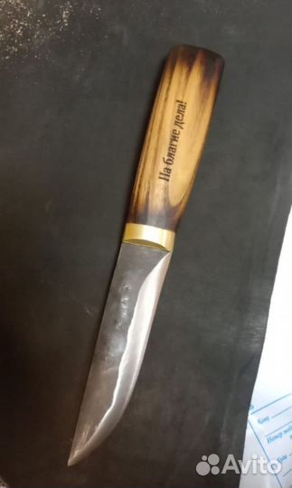 Нож кованый из х12мф
