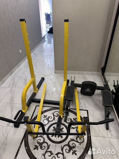 Турник-брусья DFC напольный 3 в 1