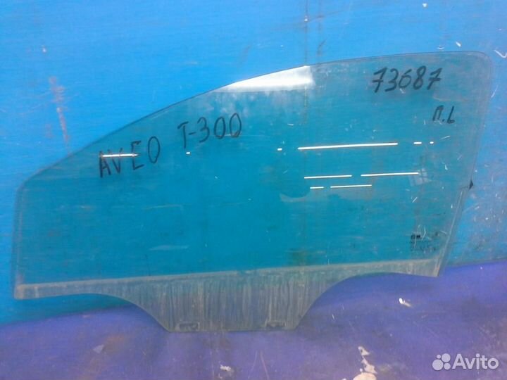 Стекло двери передней левой Chevrolet Aveo (T300)