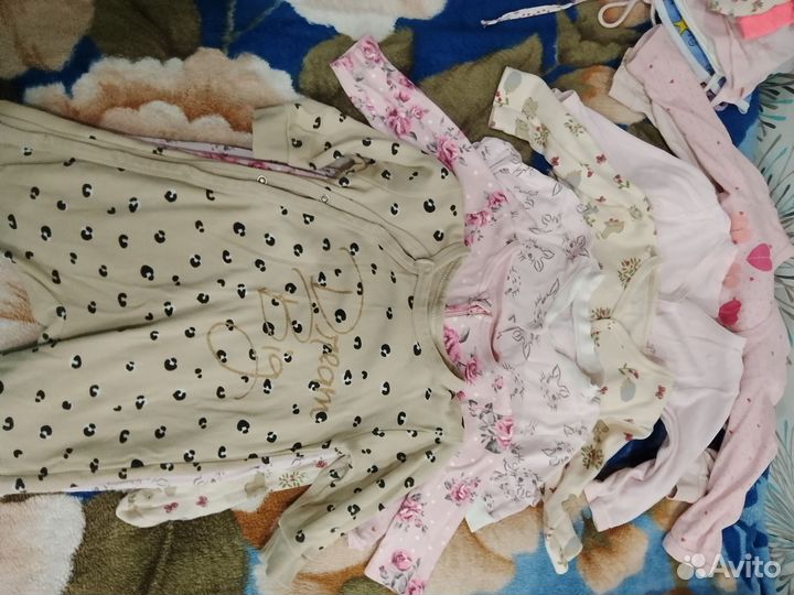 Вещи пакетом 62-74 для девочек