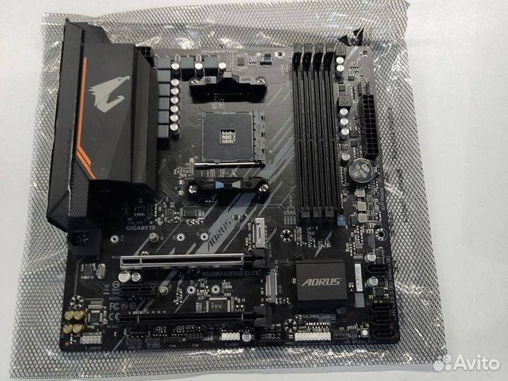 Материнская плата b550m aorus elite с дефектом