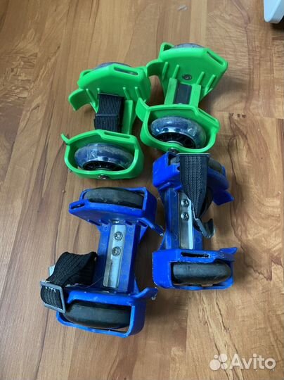 Детские ролики на пятку