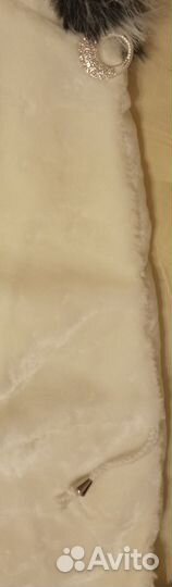 Шубка из экомеха женская
