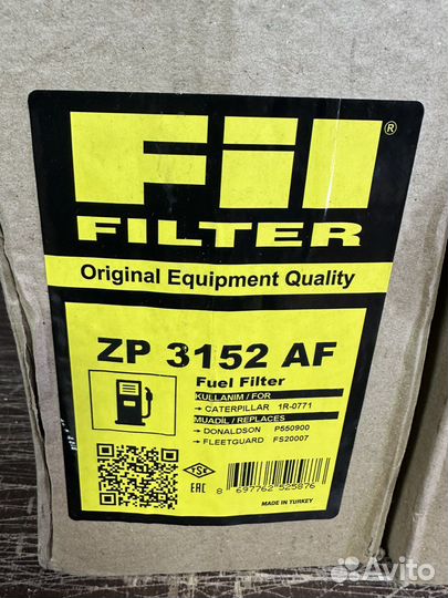 Топливный фильтр FIL ZP 3152