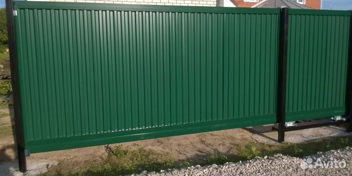 Откатные ворота 4 метра