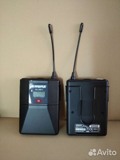 Радиомикрофоны shure glxd 4