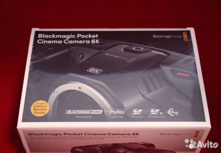 Новая Blackmagic Pocket Cinema Camera 6K