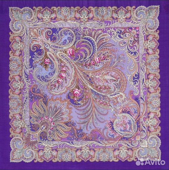 Павловопосадский платок 89*89