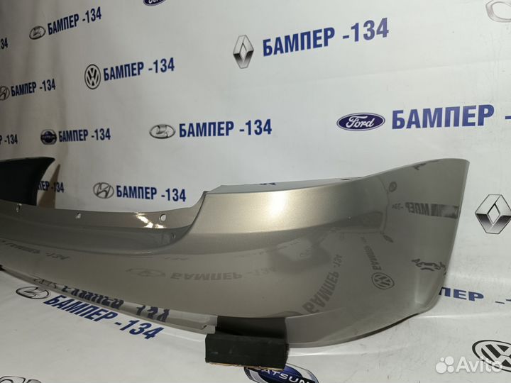 Задний бампер лада калина 1 седан серо-бежевый