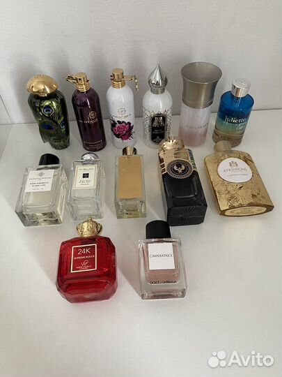 Духи оригинал из личной коллекции остатки