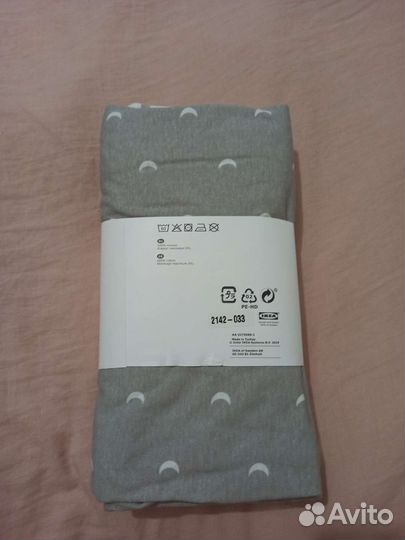 Детская простынь на резинке IKEA 120х60