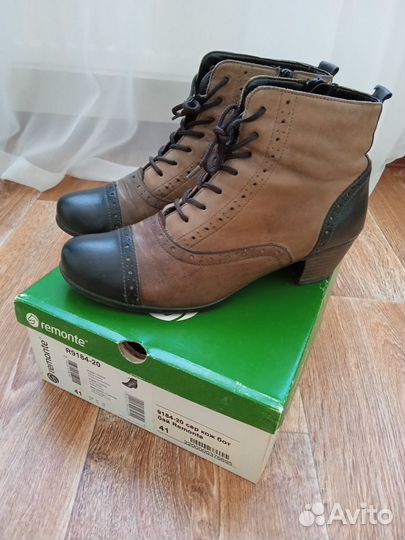 Ботинки женские демисезонные из натуральной кожи