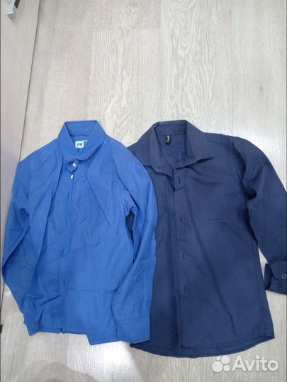 Рубашки школьные для мальчика 128