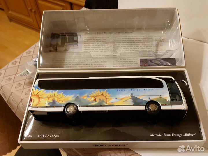 Модель автобуса Mercedes-Benz Travego