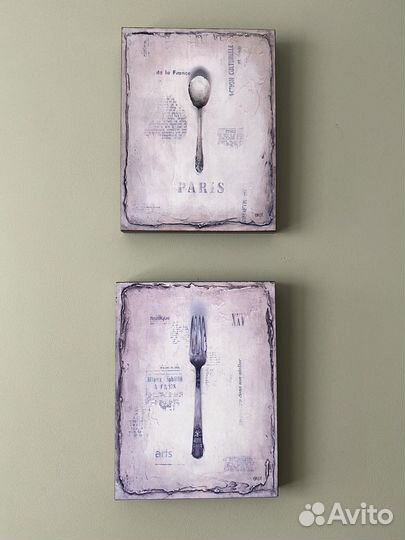 Мини картины, 2шт