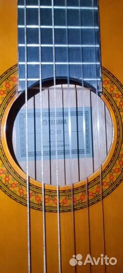 Классическая гитара yamaha c40 + чехол утепленный