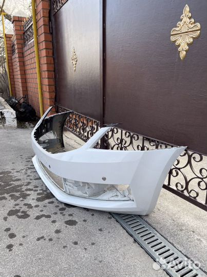 Бампер передний на skoda octavia шкода октавия