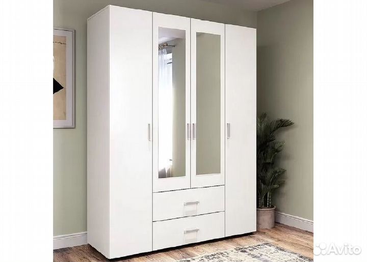 Шкаф 4 х створчатый