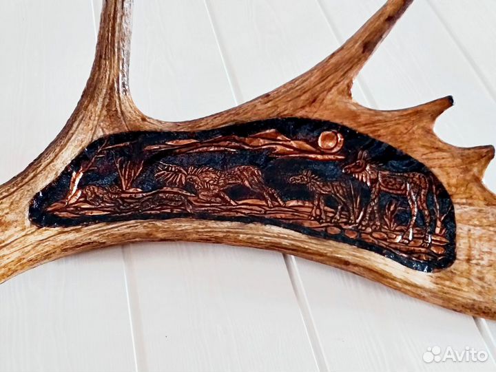 Чучело,рога