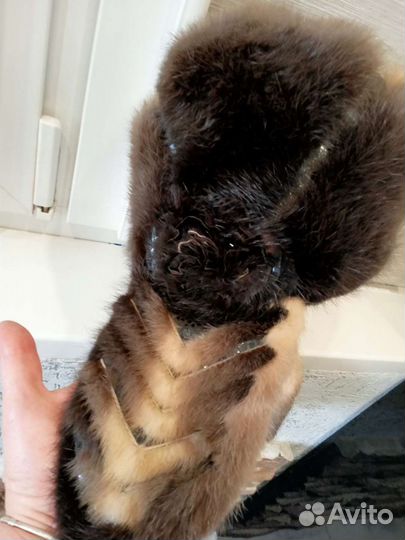 Шапка норковая эксклюзивная модель