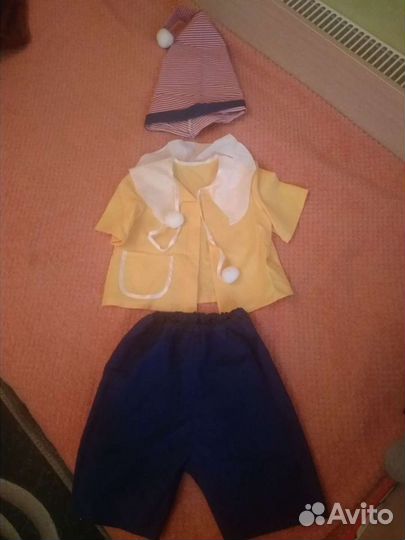 Новогодний костюм Буратино