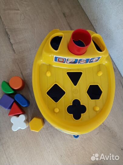 Кораблик сортер