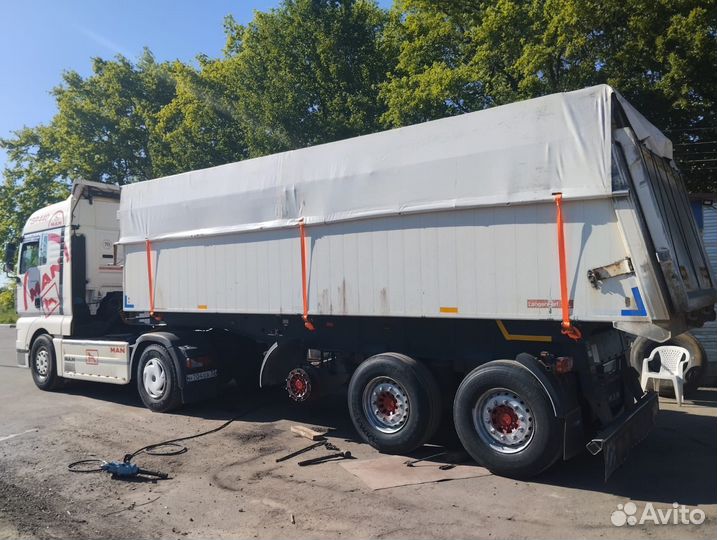 Самосвальный полуприцеп алюминиевый