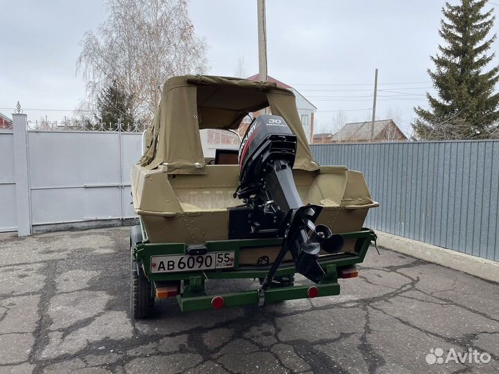 Лодка Казанка 5м4
