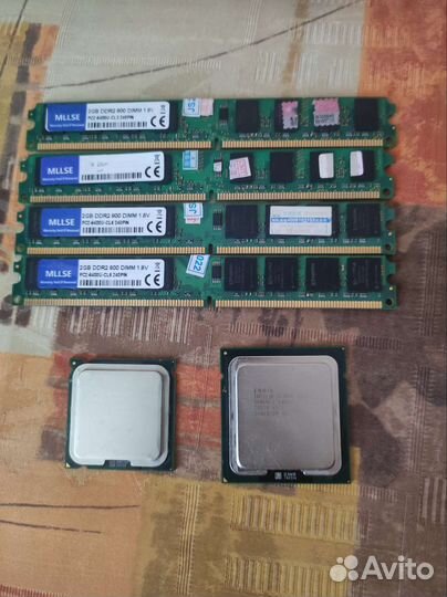Процессоры и озу