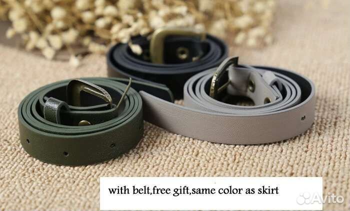 Кожаная юбка новая