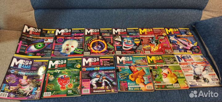 Полная коллекция журнала Mega Game