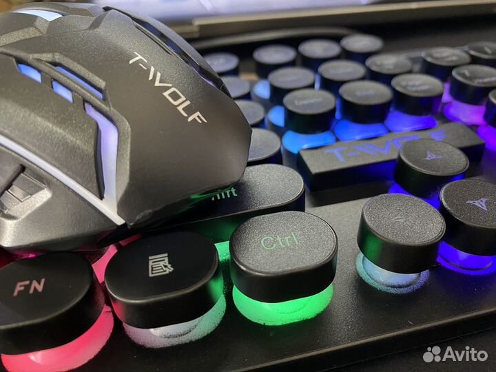 Клавиатура и мышь с подсветкой