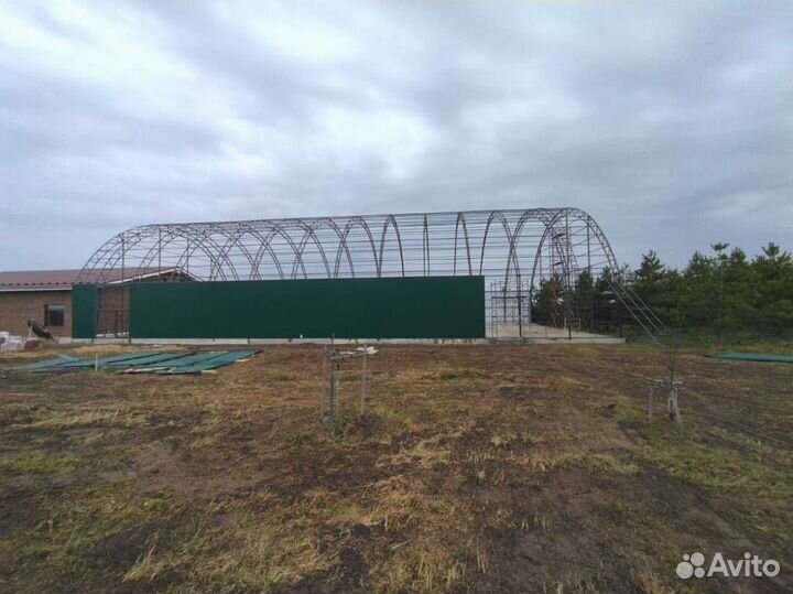 Ангар от производителя под ключ. Размер 30х100м