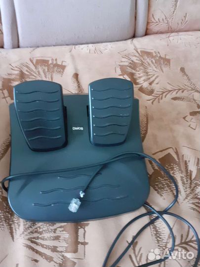 Игровой руль с педалями для пк