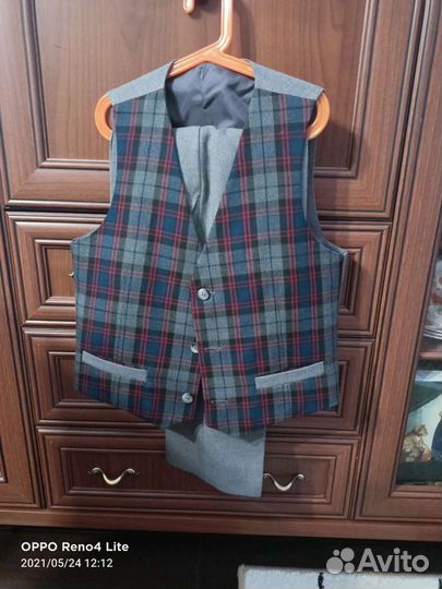 Школьный костюм для мальчика 140